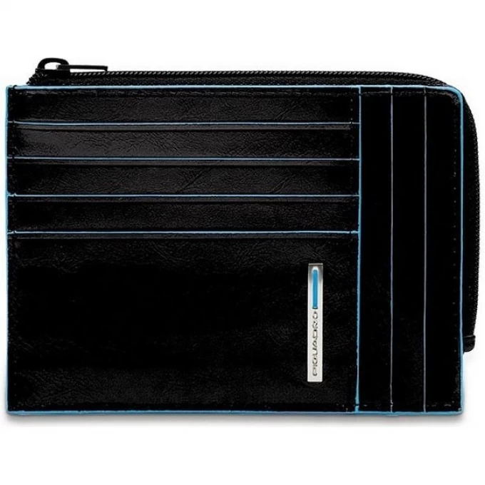 Чехол для кредитных карт PIQUADRO BLUE SQUARE (черный) PU1243B2R/N Чехол для кредитных карт PIQUADRO BLUE SQUARE (черный) PU1243B2R/N
