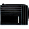 Чехол для кредитных карт PIQUADRO BLUE SQUARE (черный) PU1243B2R/N