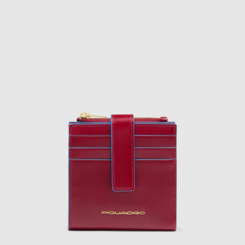 Чехол для кредитных карт PIQUADRO BLUE SQUARE PP6843B2R/R красный