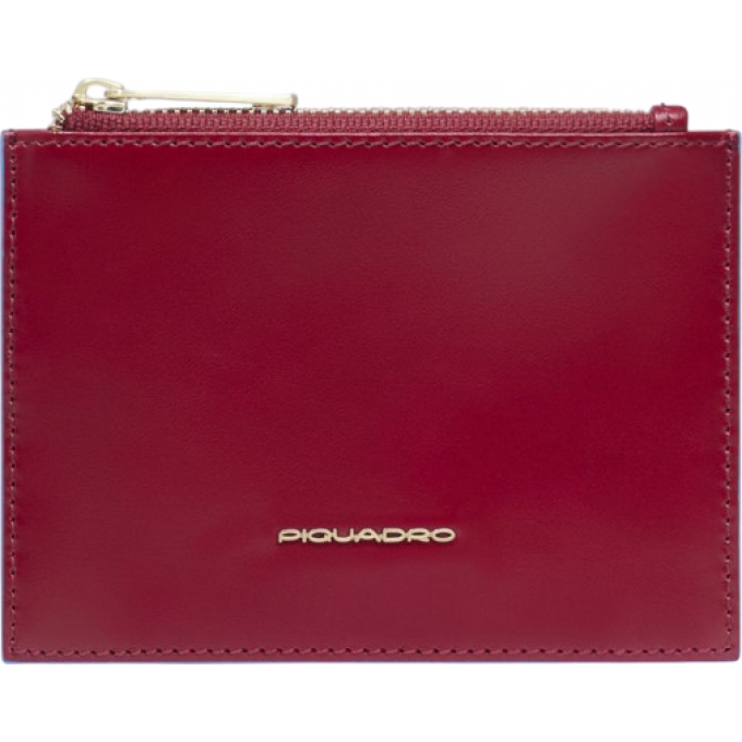 Кошелек женский PIQUADRO BLUE SQUARE красный PP6659B2R/R Кошелек женский PIQUADRO BLUE SQUARE красный PP6659B2R/R