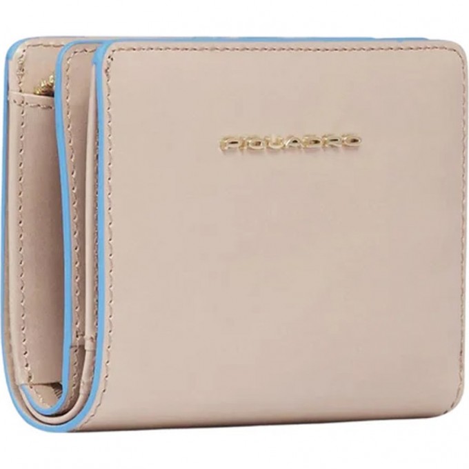 Кошелек женский PIQUADRO BLUE SQUARE пудровый PD6660B2R/RO2 Кошелек женский PIQUADRO BLUE SQUARE пудровый PD6660B2R/RO2