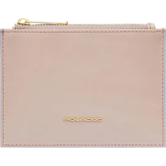 Кошелек женский PIQUADRO BLUE SQUARE пудровый PP6659B2R/RO2 Кошелек женский PIQUADRO BLUE SQUARE пудровый PP6659B2R/RO2