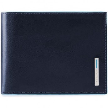 Кошелек мужской PIQUADRO BLUE SQUARE PU1239B2R/BLU2 (синий)