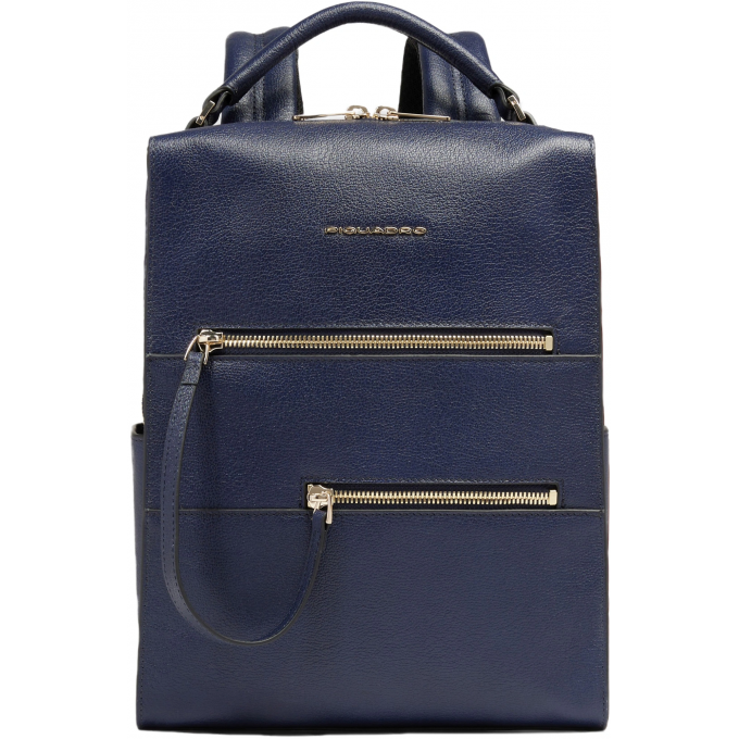 Рюкзак женский PIQUADRO PATRICIA темно-синий кожа CA6772W140/BLU
