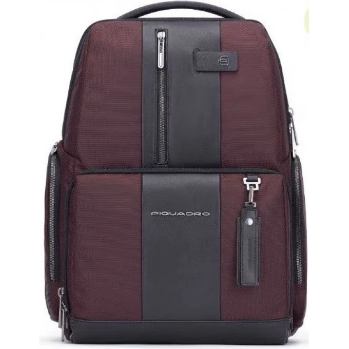 Рюкзак PIQUADRO BRIEF2 бордовый/черный CA4532BR2/WEN Рюкзак PIQUADRO BRIEF2 бордовый/черный CA4532BR2/WEN