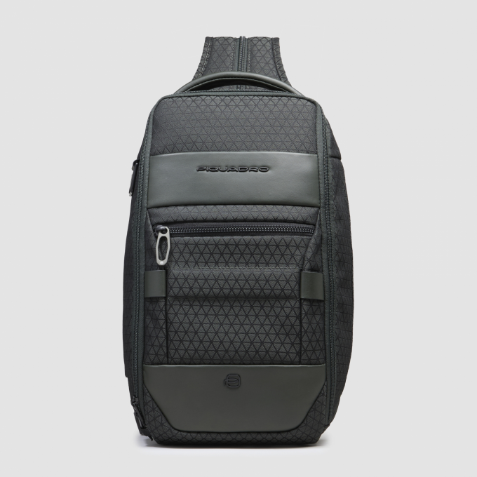 Рюкзак слинг мужской PIQUADRO HEX хаки CA6826W139/VE