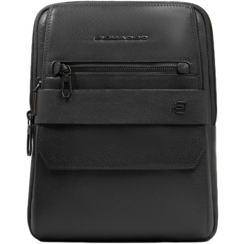 Сумка мужская PIQUADRO SOLM CA7031S141/N черная натур.кожа